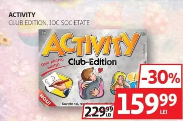 Activity -  Club Edition