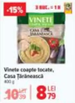 Vinete coapte tocate