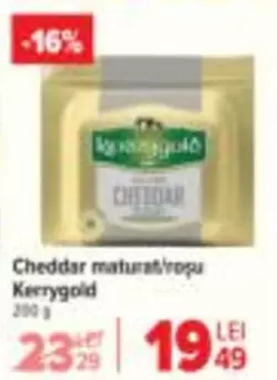 Cheddar maturat/roșu