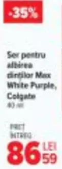 Ser pentru albirea dintilor Max White Purple