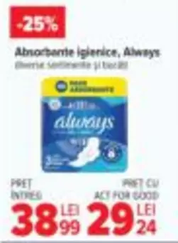 Always - Absorbante igienice