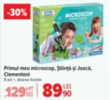 Primul meu microscop, Știința și Joaca