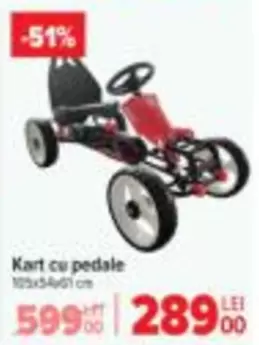 Kart cu pedale