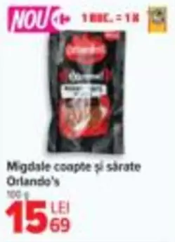 Migdale coapte și sărate