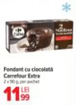 Fondant cu ciocolată