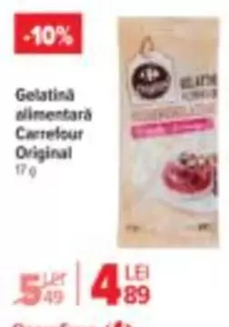 Gelatină alimentară