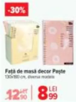 Față de masă decor Paște