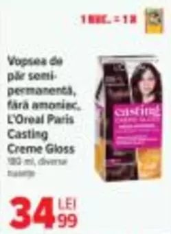 L'Oreal - Vopsea de par semi-permanenta, fara amoniac, Creme Gloss