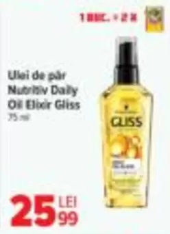 Ulei de păr Nutritiv Daily Oil Elixir