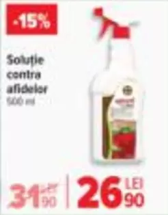 Solutie contra afidelor