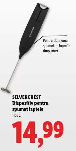 Dispozitiv pentru spumat laptele