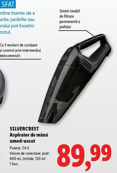 Aspirator de mână umed-uscat