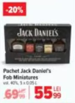 Jack Daniel's - Pachet Fob Miniatures