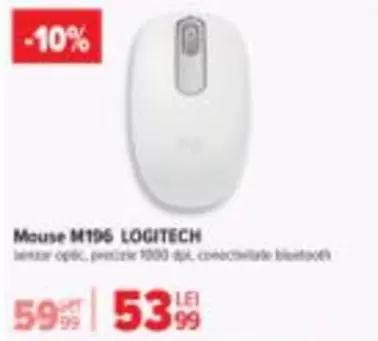 Logitech - Mouse M196