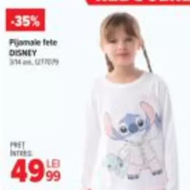 Pijamale fete DISNEY 2/14 ani
