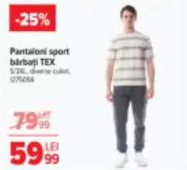 Pantaloni sport barbati