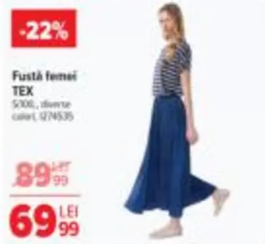 Fustă femei TEX S/106