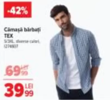 Cămașă bărbați TEX 1274907