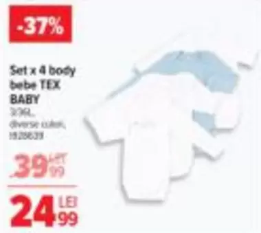 Set x 4 body bebe