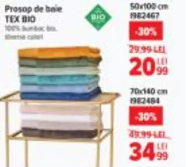 Prosop de baie TEX BIO 1982467