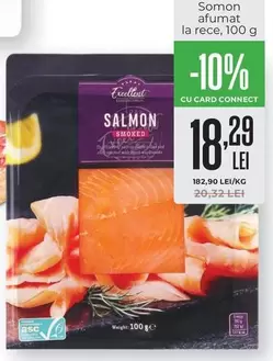 Somon afumat la rece