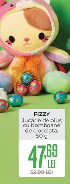 Jucărie de plus cu bomboane de ciocolată