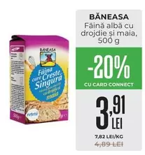 Făină albă cu drojdie și maia