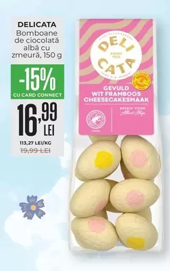 Bomboane de ciocolată albă cu zmeură