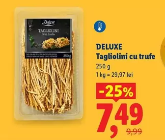 Tagliolini cu trufe