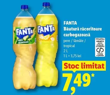 Băutură răcoritoare carbogazoasă