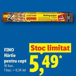 Hârtie pentru copt