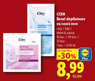 Benzi depilatoare cu ceară rece