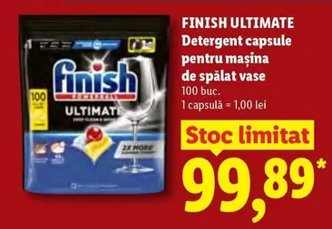 Detergent capsules pentru masina de spalat vase