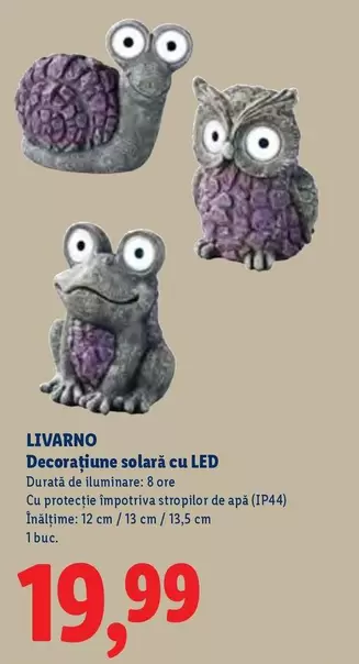 Decorațiune solară cu LED