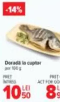 Doradă la cuptor