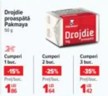Drojdie proaspătă