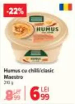 Humus cu chili/clasic