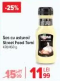 Sos cu usturoi Street Food