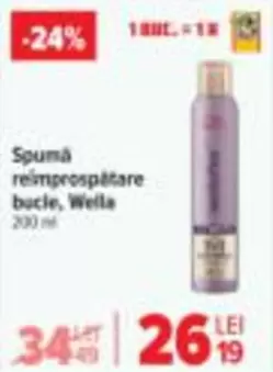 Spumă reimprospătare bucle