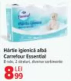 Sole - Hârtie igienică albă