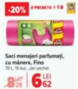 Saci menajeri parfumati