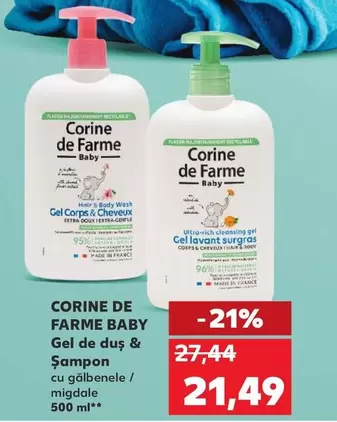 Gel de duș & Șampon cu gălbenele