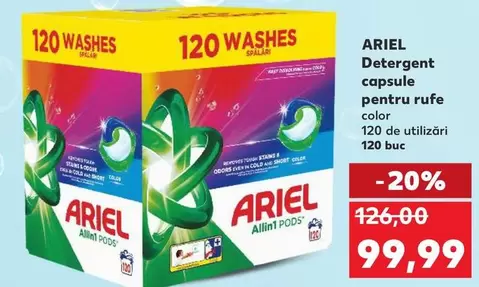 Ariel - Detergent capsules pentru rufe color