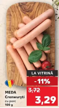 Crenvurști cu porc