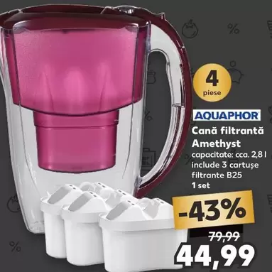 Cană filtrantă Amethyst