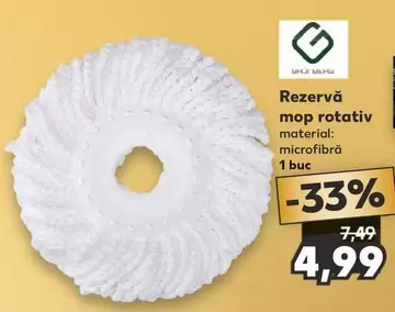 Rezervă mop rotativ