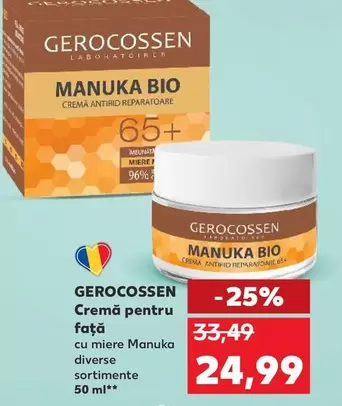 MANUKA BIO Crema anti-rid reparatoare