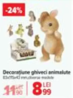 Decoratiune ghiveci animalute