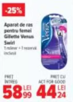 Venus - Aparat de ras pentru femei Swirl