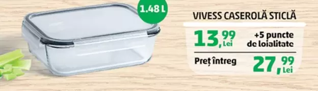 CASEROLĂ STICLĂ